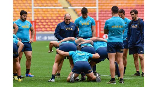 Las imágenes del Captain´s Run de Los Pumas en Brisbane