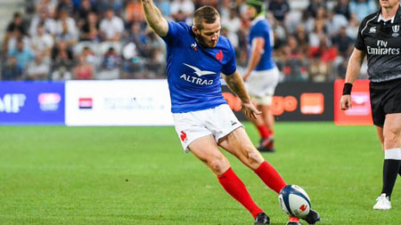 Camille Lopez salió lesionado del partido frente a Escocia