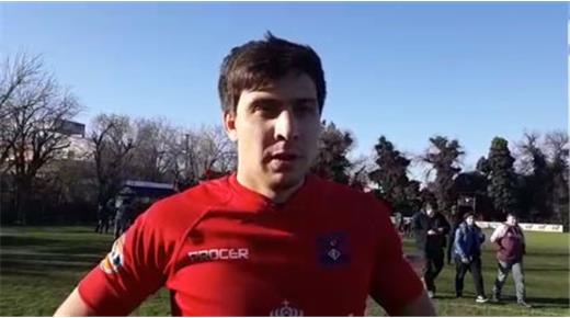Lucas González Amorosino: «Sabíamos que el partido se iba a definir en los puntos de contacto»