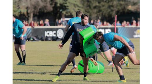 Las fotos del entrenamiento de Los Pumas en Salta