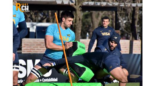 Las fotos del entrenamiento de Los Pumas en Newman