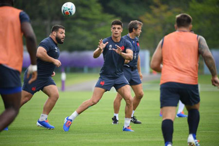 Ntamack sería el apertura de Francia para enfrentar a Los Pumas