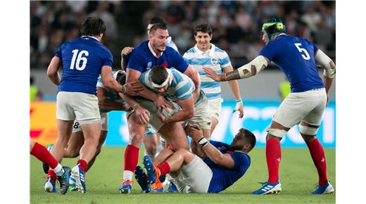 Las imágenes de la caída de Los Pumas ante Francia