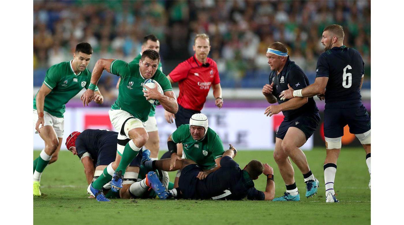 Irlanda derrotó a Escocia con autoridad