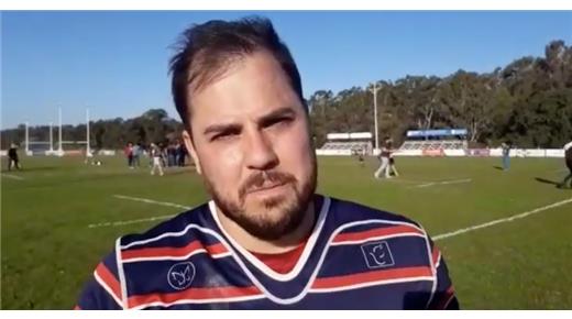 Agustín Rao: "Nuestra bandera fue el tackle, no los dejamos jugar en ningún momento"