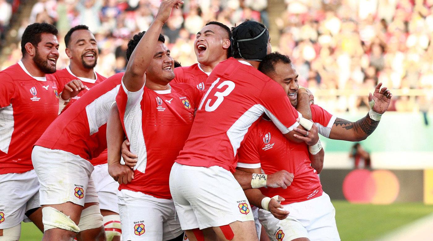 Tonga le ganó a Estados Unidos y consiguió su primera victoria