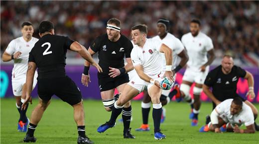 Inglaterra borró de la cancha a los All Blacks y es finalista