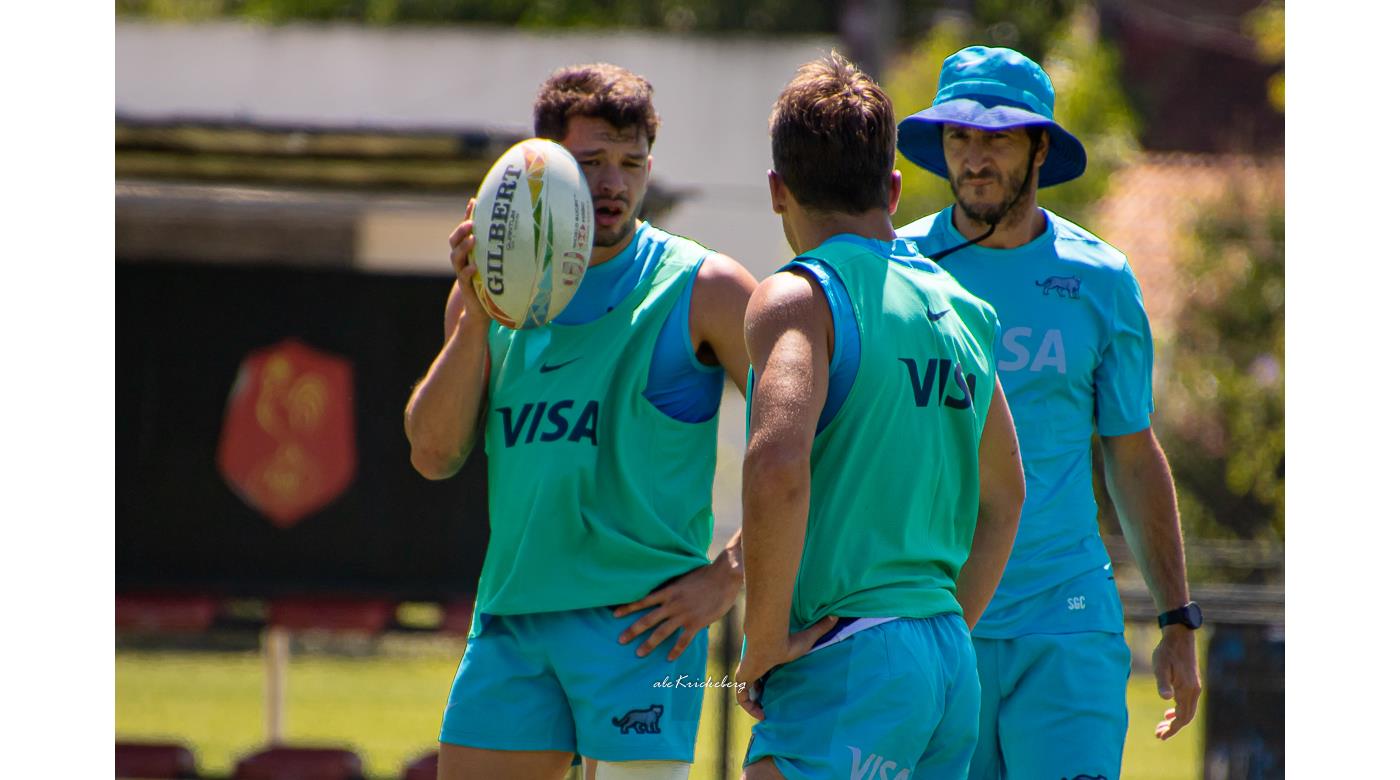 El entrenamiento de Los Pumas 7s en imágenes