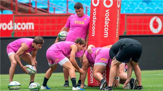 Las imágenes del Captain´s Run de Jaguares en Pretoria