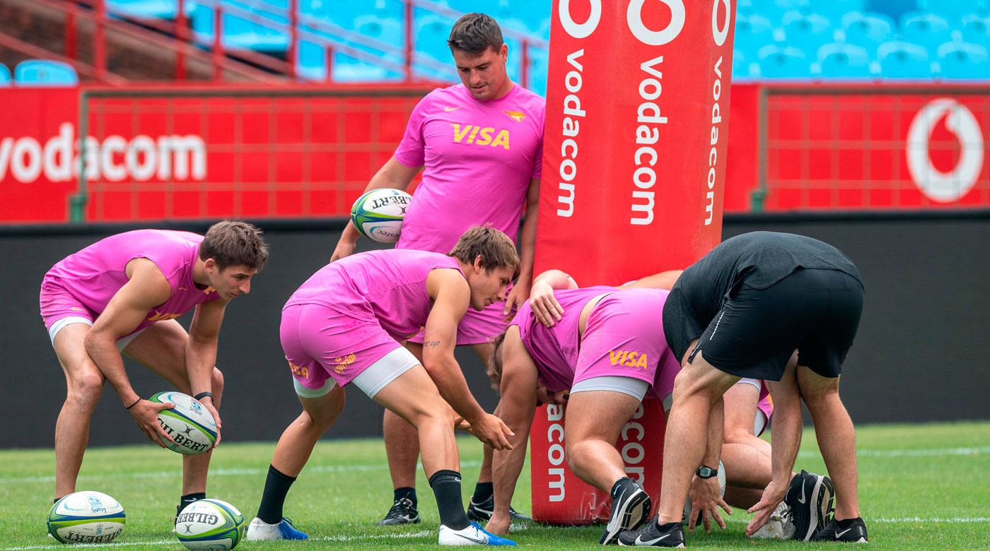 Las imágenes del Captain´s Run de Jaguares en Pretoria
