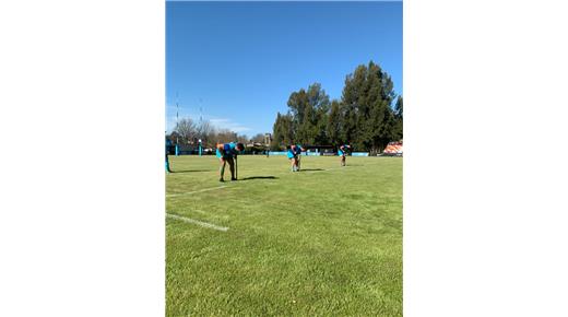 Segundo día de entrenamiento de Los Pumas