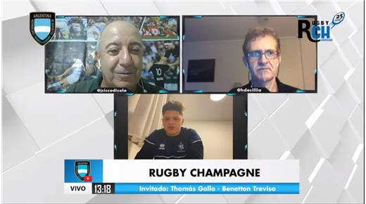 Thomas Gallo : "La llegada de Nahuel Tetaz Chaparro va a ser importante para el club, es un jugador que ya jugó mundiales y nos va a aportar toda su experiencia"