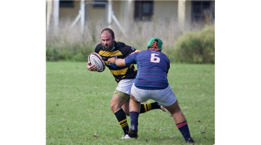 Obras festejó su aniversario y enfrentó a Del Oeste Rugby en un amistoso