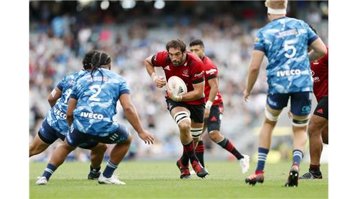 Crusaders aseguró la localía en la final del Super Rugby Aotearoa