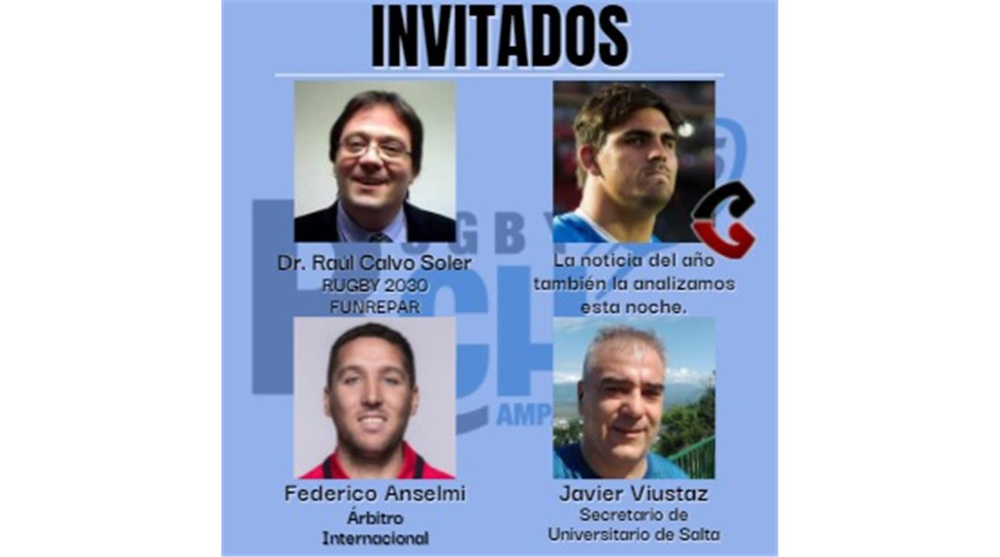 Hoy un nuevo programa de Rugby Champagne Radio