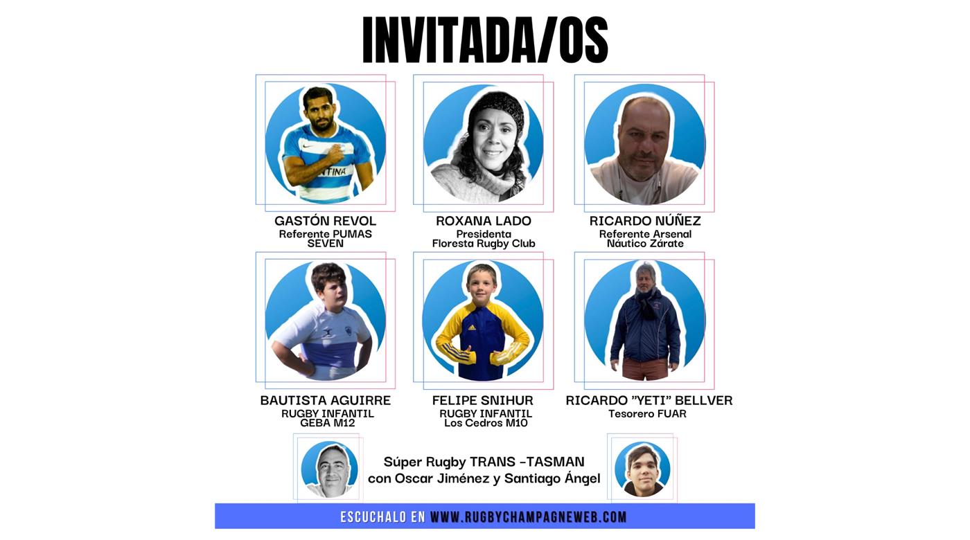 Hoy un nuevo programa de Rugby Champagne Radio