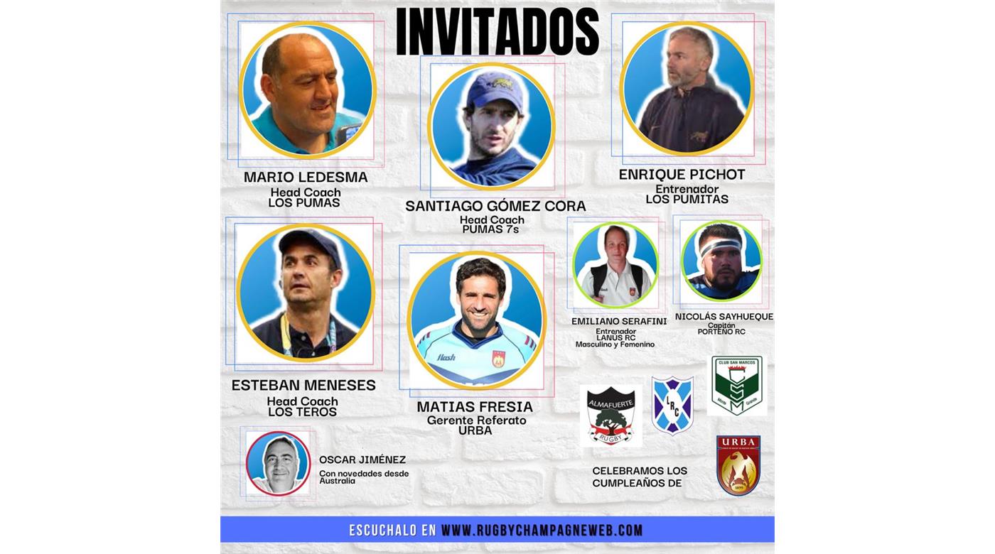 UN NUEVO PROGRAMÓN DE RUGBY CHAMPAGNE RADIO