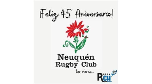 Neuquén Rugby Club celebra 45 años de vida