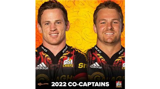 SAM CANE Y BRAD WEBER LIDERARÁN A LOS CHIEFS  EN EL SÚPER RUGBY PACÍFIC