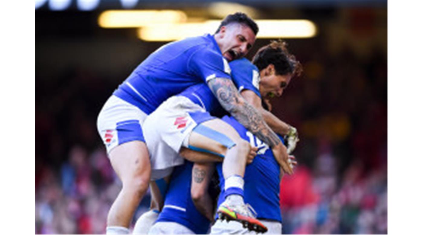 Italia lo hizo: ganó en Gales y cortó una larga serie de derrotas en el 6 Naciones 