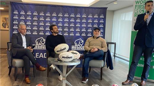 RHINO CREA LA PRIMERA "ECO-PELOTA" DEL MUNDO