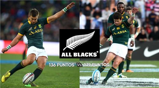 HANDRÉ POLLARD VS. MORNÉ STEYN: EL 10 DE LOS SPRINGBOKS QUIERE LIDERAR UN RANKING ESTUPENDO 