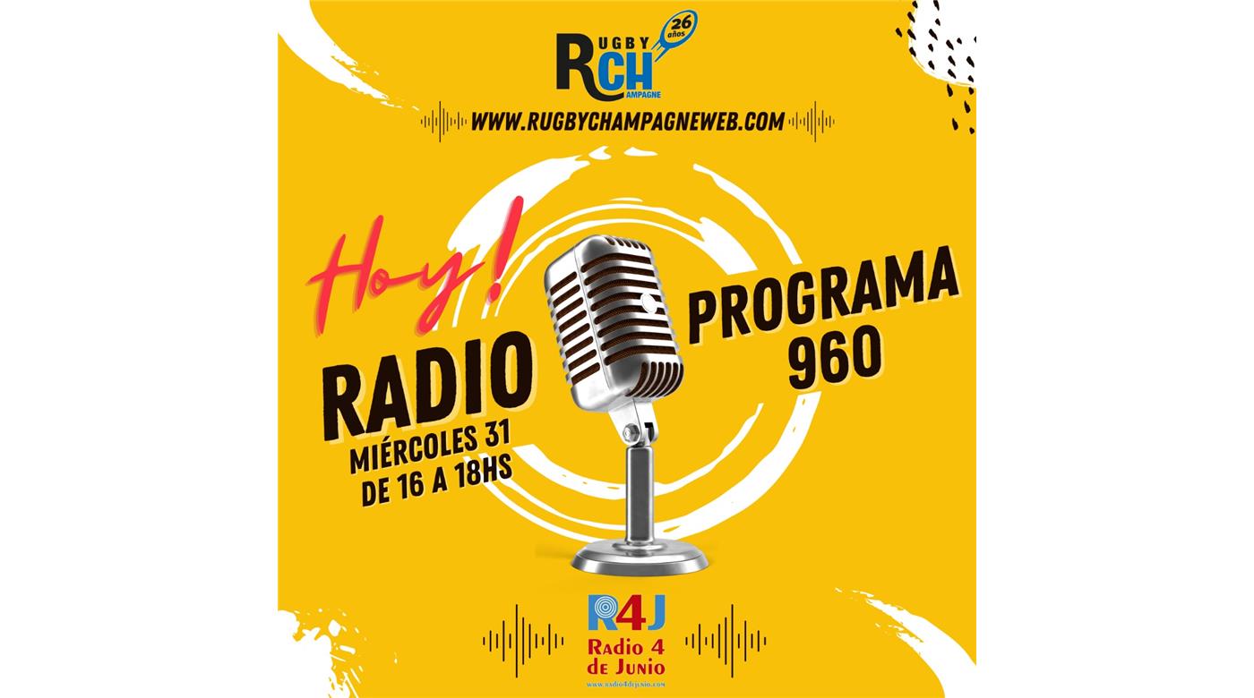 ¡INVITADOS DE LUJO! ESTA TARDE NO TE PODÉS PODERDER RCH RADIO