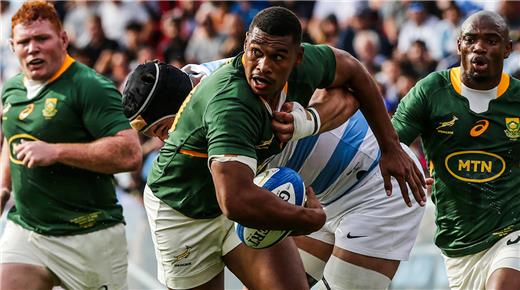 CAMBIOS EN EL PLANTEL DE LOS SPRINGBOKS PARA LA ÚLTIMA FECHA