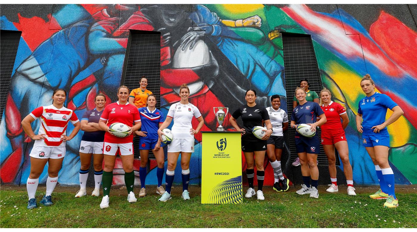 Las capitanas están listas para la Copa Mundial de Rugby que rompe récords en Nueva Zelanda