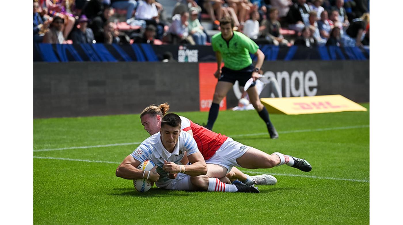 LOS PUMAS SEVEN Y OTRO RECORD: ANTE GRAN BRETAÑA LOGRARON LA MAYOR GOLEADA DE LA TEMPORADA