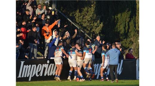 ARGENTINO DE RUGBY TUVO UNA GRAN TARDE EN EL OESTE Y LE GANÓ CON BONUS A CASA DE PADUA