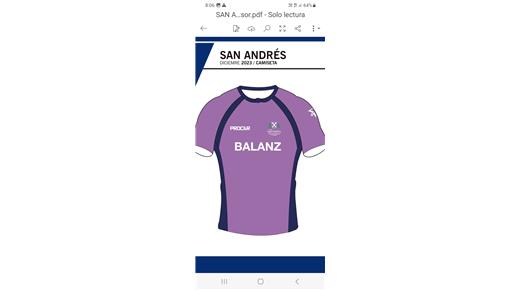 SAN ANDRÉS ESTRENA CAMISETA EN CONMEMORACIÓN A SU PRIMER ASCENSO A PRIMERA