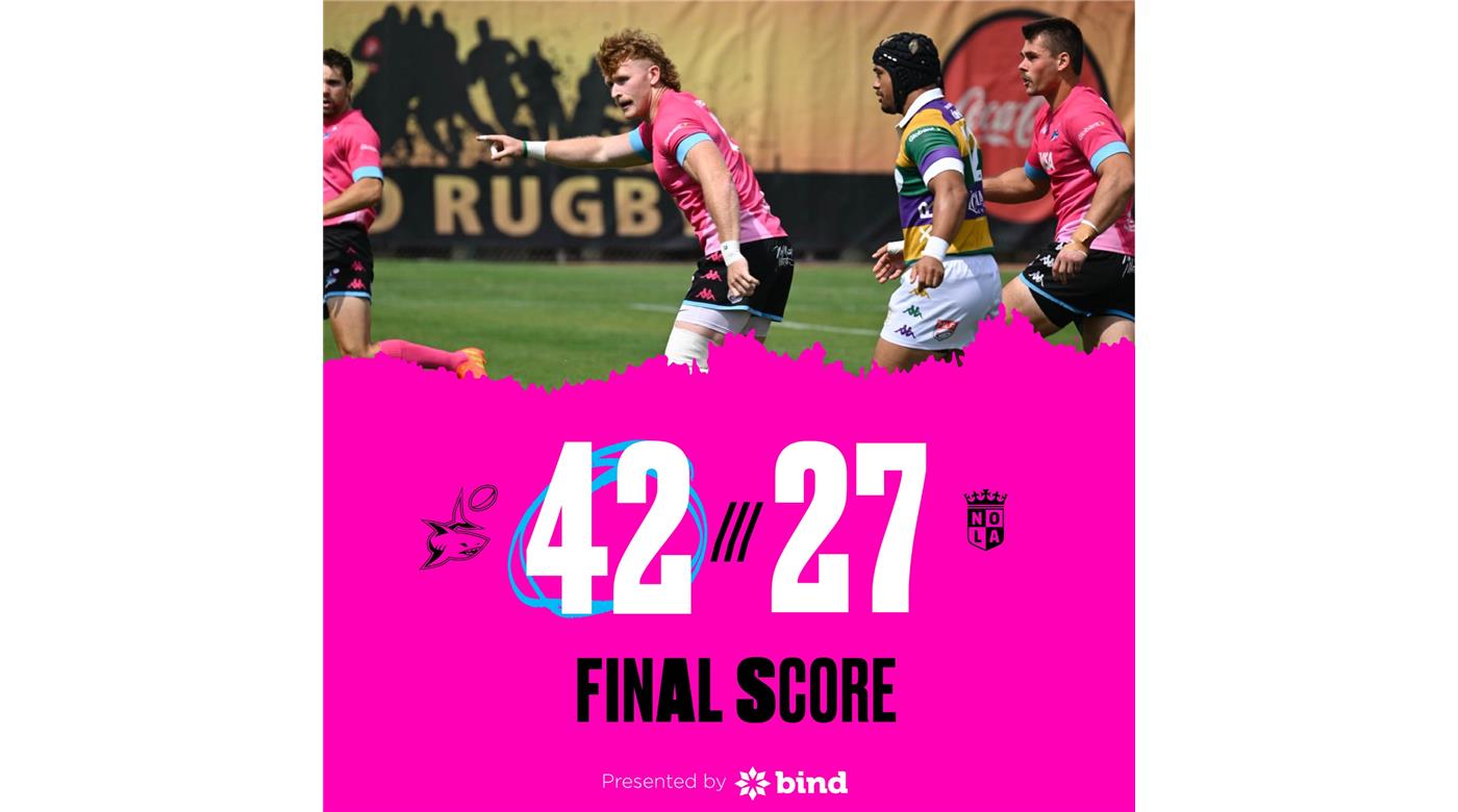 MIAMI SHARKS NO SE RINDE, GANÓ SU PRIMER PARTIDO DE VISITANTE Y VA POR MÁS 