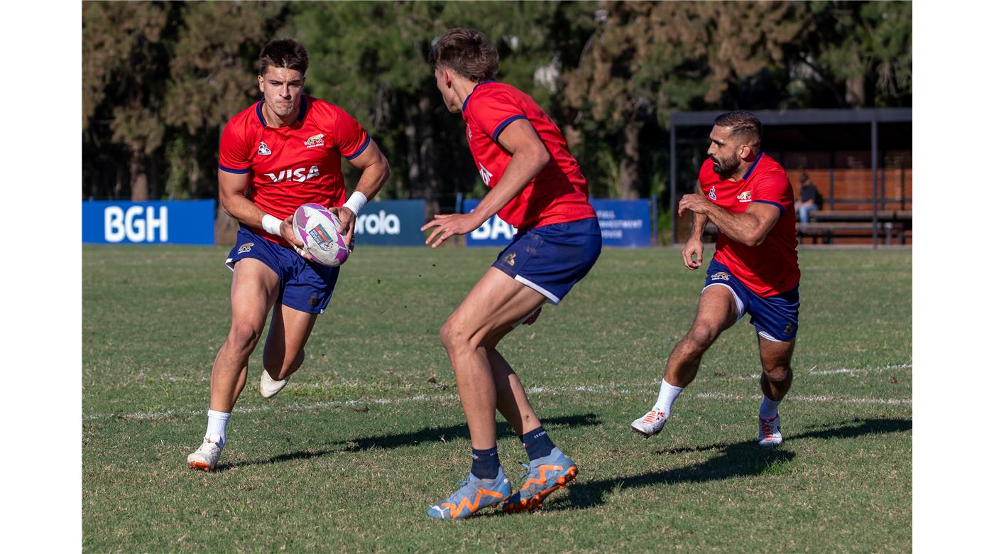 LAS IMÁGENES DEL ÚLTIMO ENTRENAMIENTO DE LOS PUMAS 7s EN SAN ANDRÉS