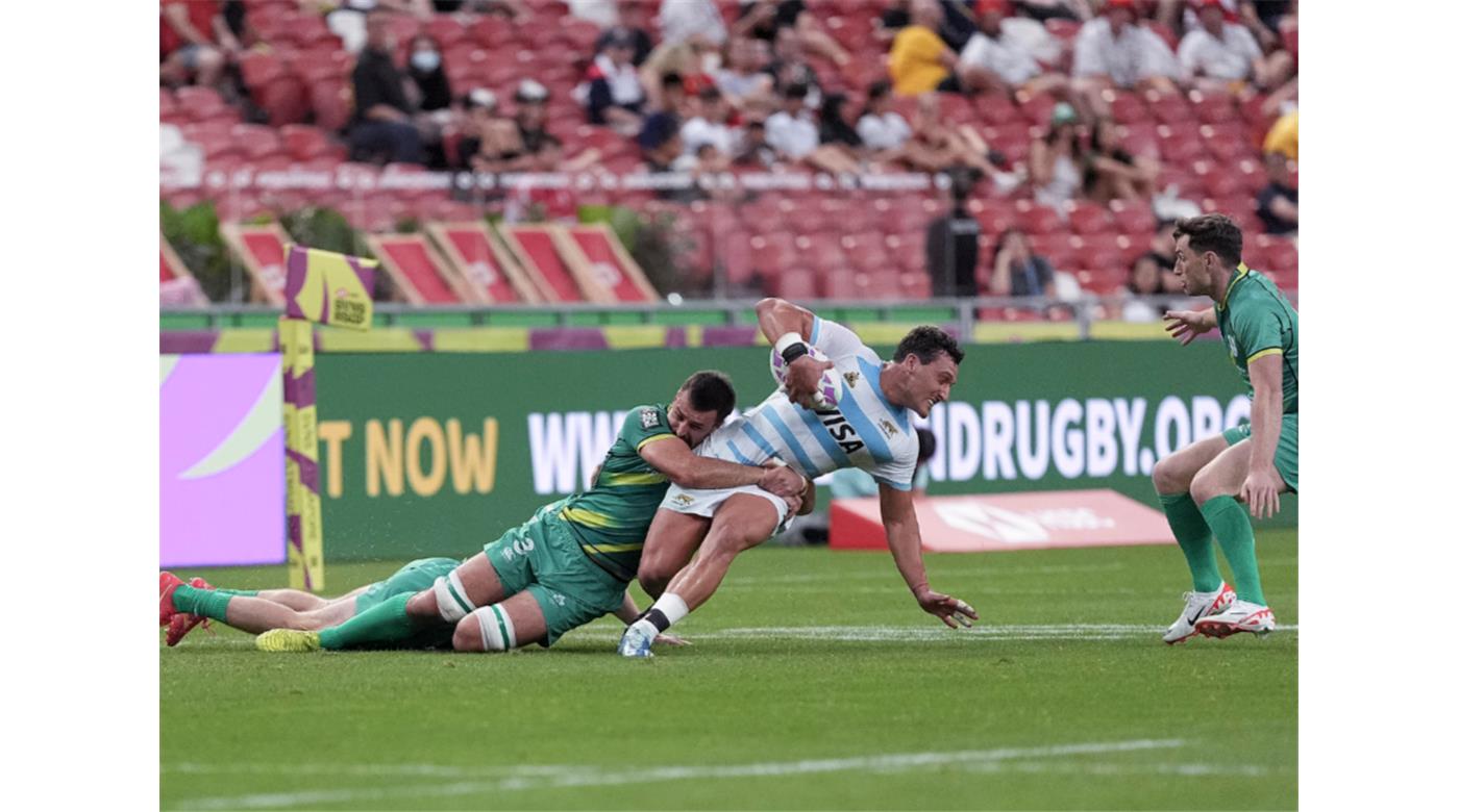 IRLANDA VENCIÓ A LOS PUMAS SEVEN EN LOS CUARTOS DE SINGAPUR