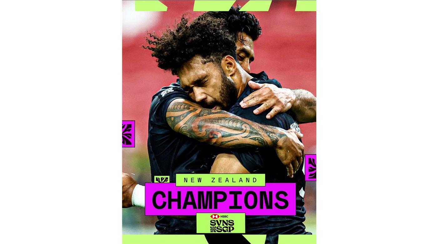 NUEVA ZELANDA SE QUEDÓ CON EL SEVEN DE SINGAPUR