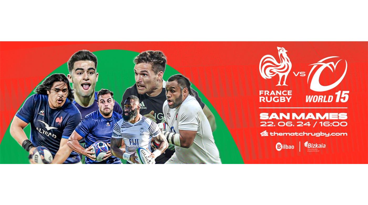 SE SUSPENDIÓ POR CUESTIONES LOGÍSTICAS EL PARTIDO ENTE FRANCIA Y WORLD XV 