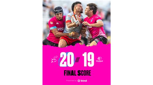 MIAMI SHARKS VOLVIÓ A SUFRIR PERO CONSIGUIÓ EL TRIUNFO ANTE UTAH WARRIORS