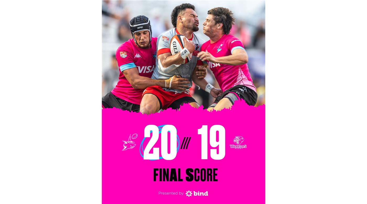 MIAMI SHARKS VOLVIÓ A SUFRIR PERO CONSIGUIÓ EL TRIUNFO ANTE UTAH WARRIORS