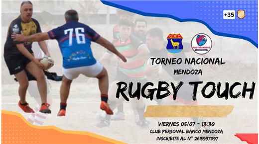 LLEGA EL NACIONAL DE RUGBY TOUCH A MENDOZA