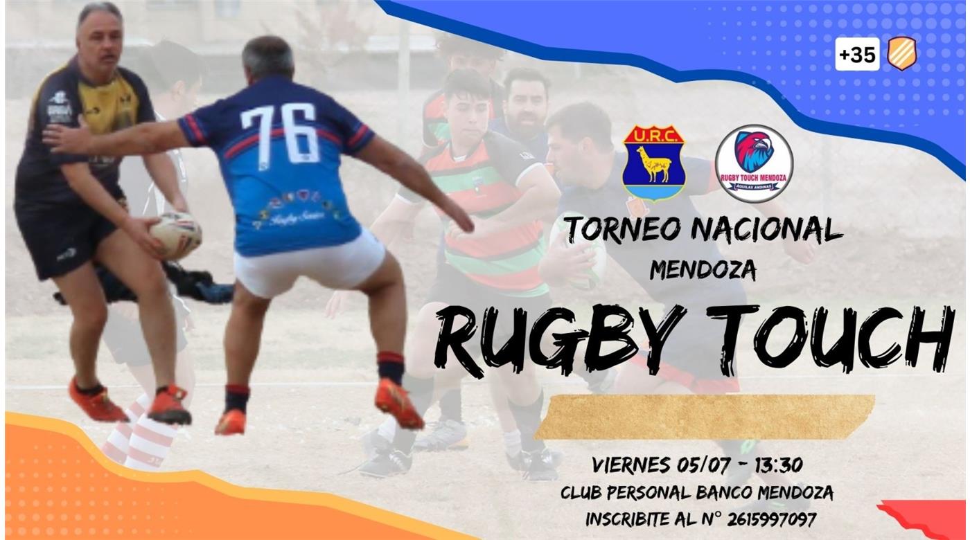 LLEGA EL NACIONAL DE RUGBY TOUCH A MENDOZA