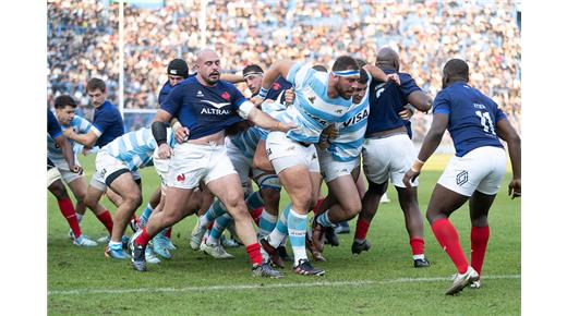 LAS FOTOS DEL SÉPTIMO TRIUNFO ARGENTINO DE LOS PUMAS EN VÉLEZ SOBRE FRANCIA