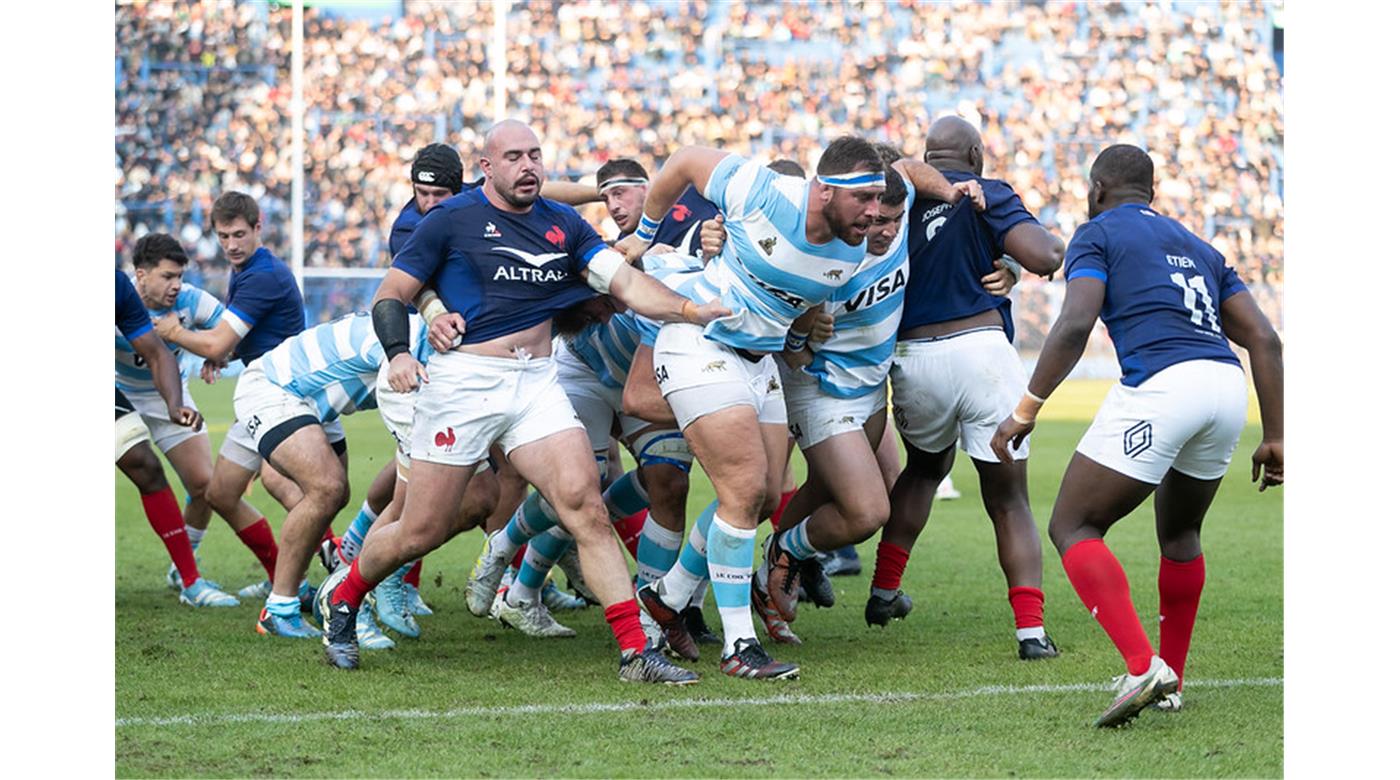 LAS FOTOS DEL SÉPTIMO TRIUNFO ARGENTINO DE LOS PUMAS EN VÉLEZ SOBRE FRANCIA
