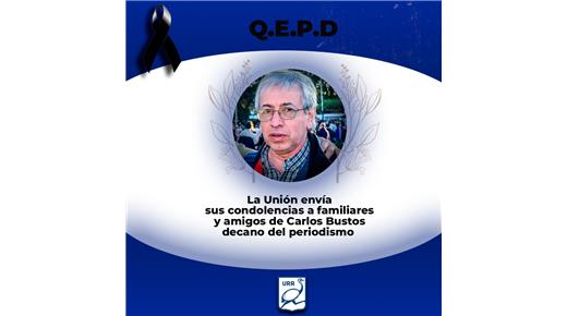 FALLECIÓ CARLOS BUSTOS, UN SÍMBOLO DEL PERIODISMO DE RUGBY