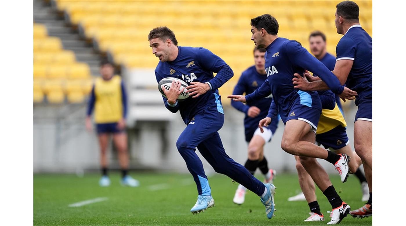 LAS FOTOS DEL CAPTAIN´S RUN DE LOS PUMAS ANTES DEL DEBUT EN EL CHAMPIONSHIP