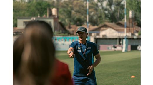 NAHUEL GARCÍA QUEDÓ MUY CONFORME CON EL TÍTULO CONSEGUIDO POR LAS YAGUARETÉS EN PERÚ