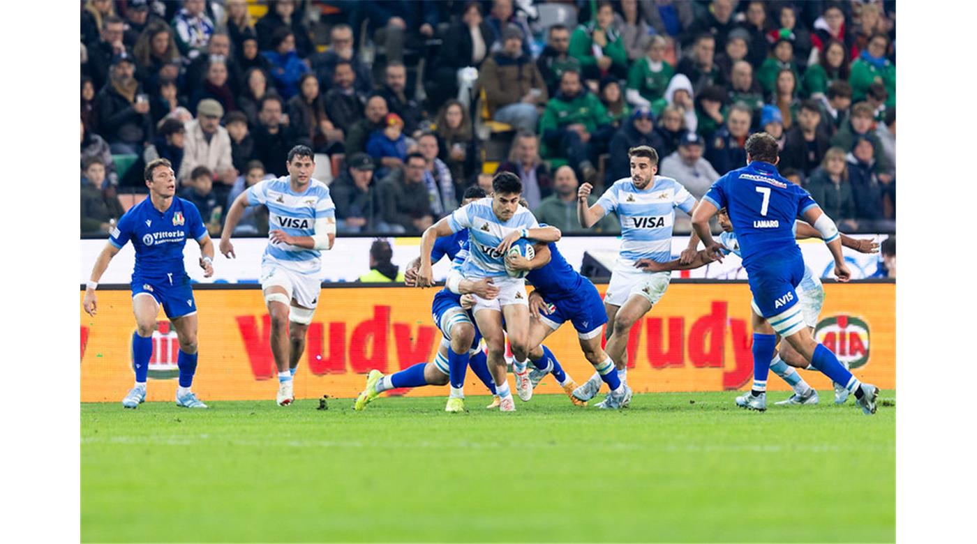 ESTADÍSTICAS Y DETALLES DE LO QUE DEJÓ LA VICTORIA DE LOS PUMAS ANTE ITALIA