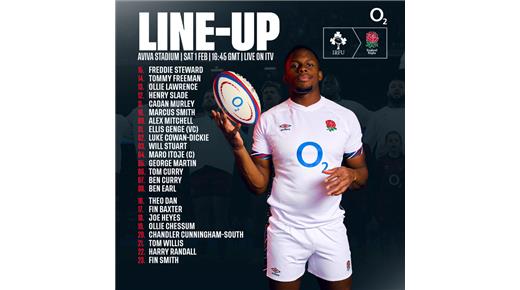 INGLATERRA VISITA A IRLANDA EN EL GRAN DUELO DEL 6 NACIONES