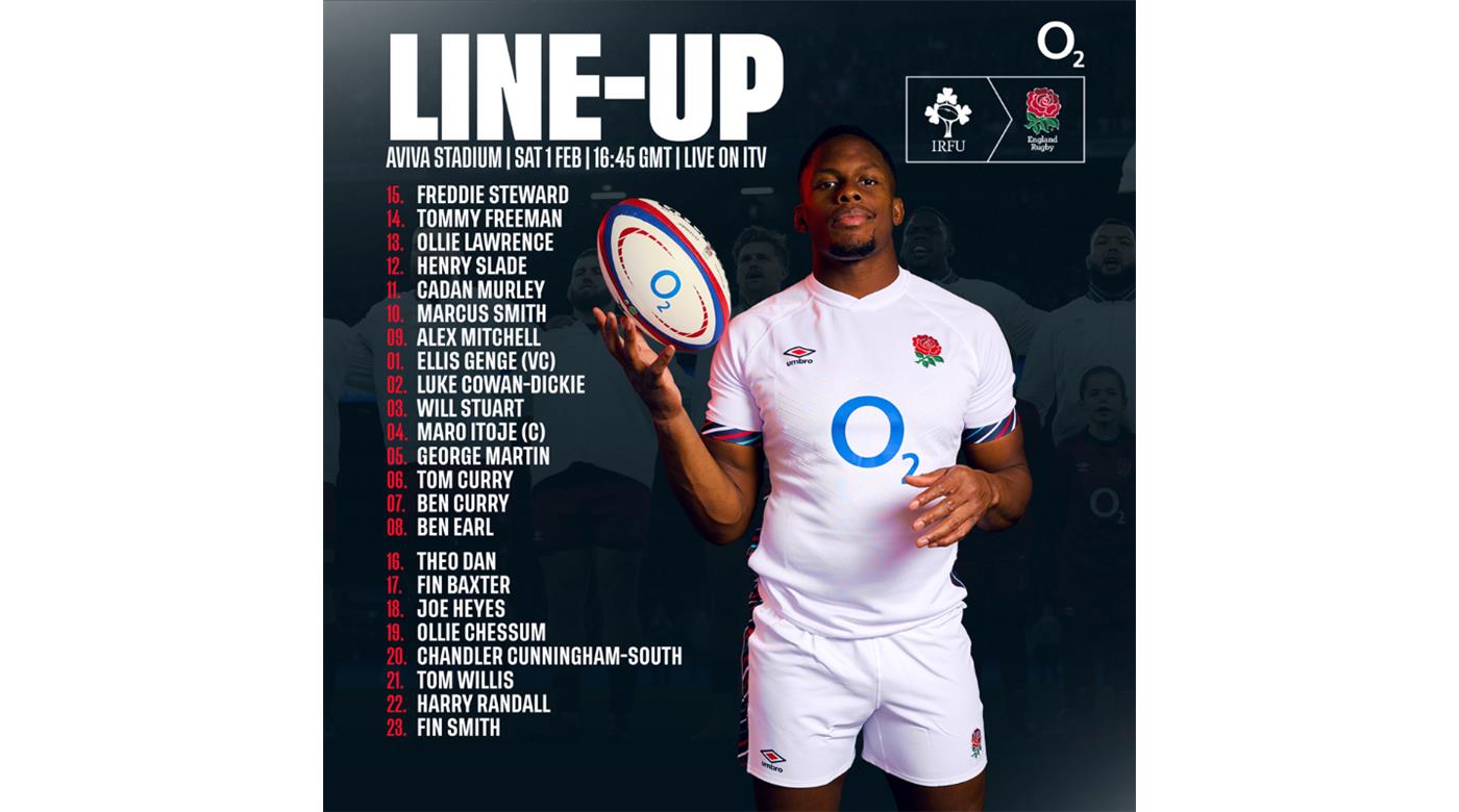 INGLATERRA VISITA A IRLANDA EN EL GRAN DUELO DEL 6 NACIONES