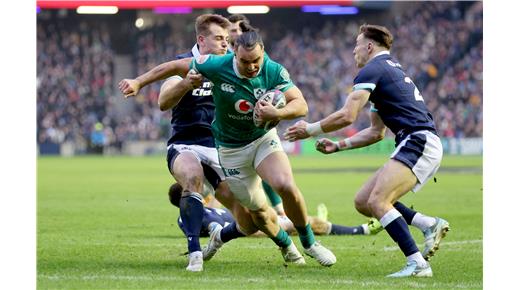 IRLANDA FUE MUY SUPERIOR A ESCOCIA, SUMÓ SU SEGUNDA VICTORIA EN EL TORNEO Y QUEDÓ COMO ÚNICO PUNTERO DEL 6N
